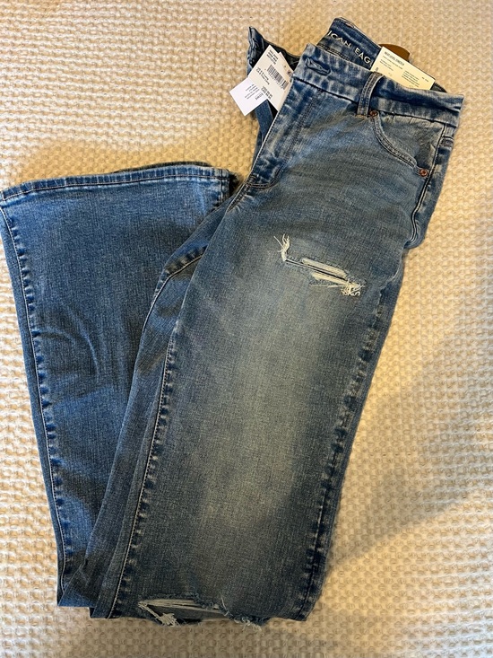 American Eagle Outfitters Denim - American Eagle Outfitters Women's Flare Jeans - Faded Blue